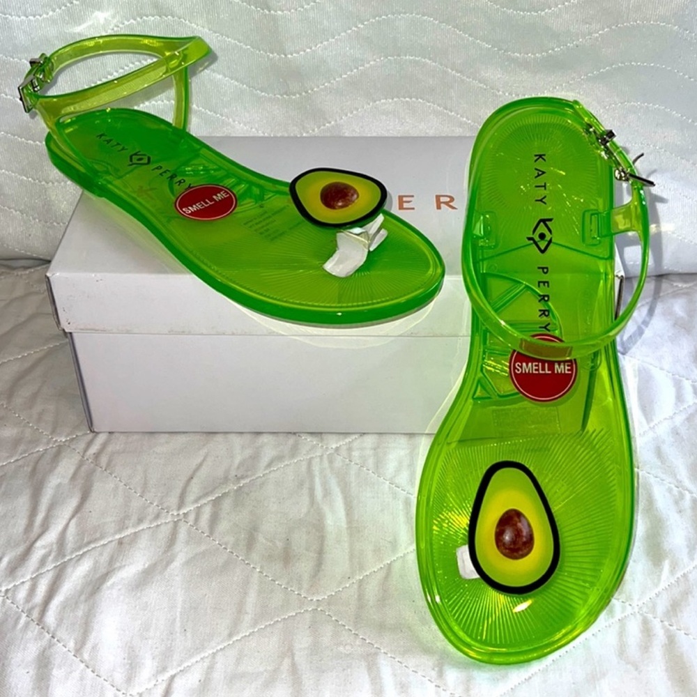 Katy Perry’s Avocado 🥑 The Geli Sandal Sz 8M NWT